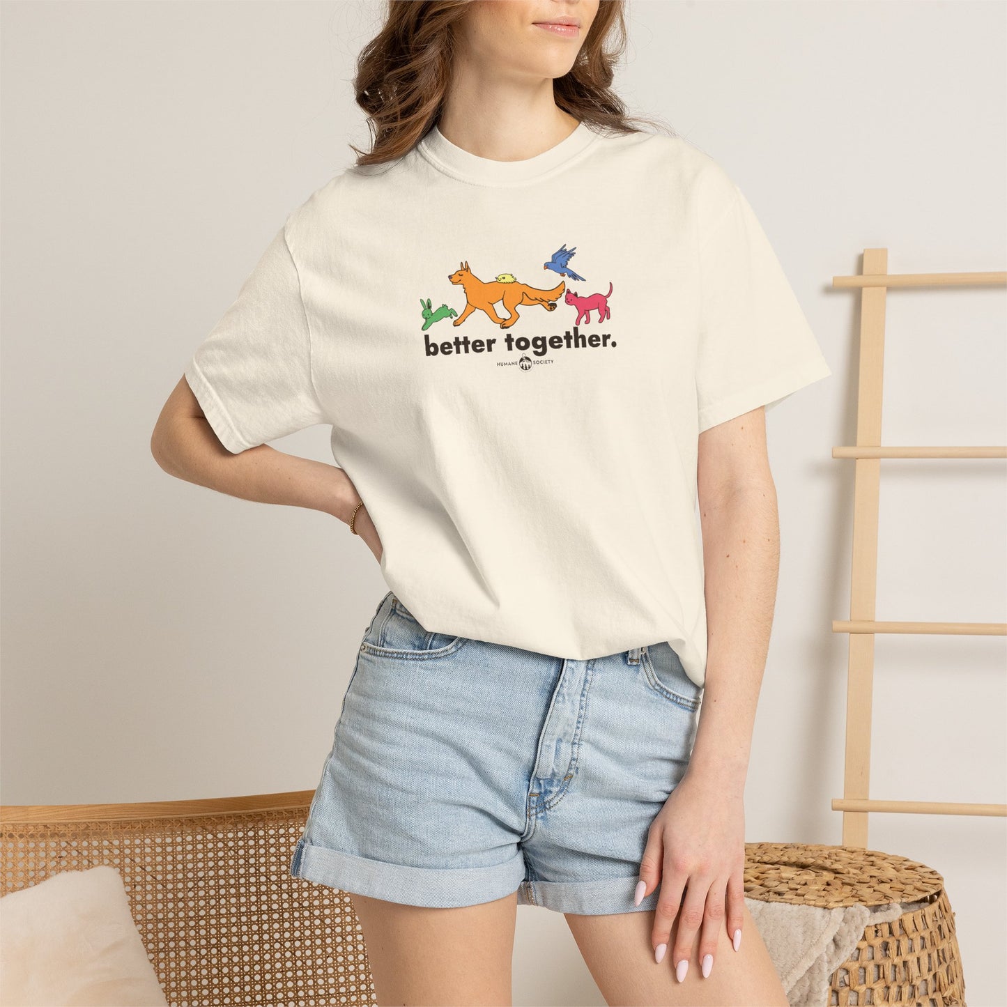Better Together Cream T-Shirt