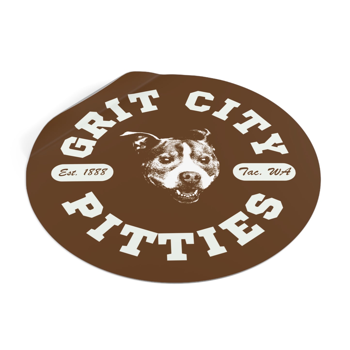 Grit City Pitties - Vinyl Stickers