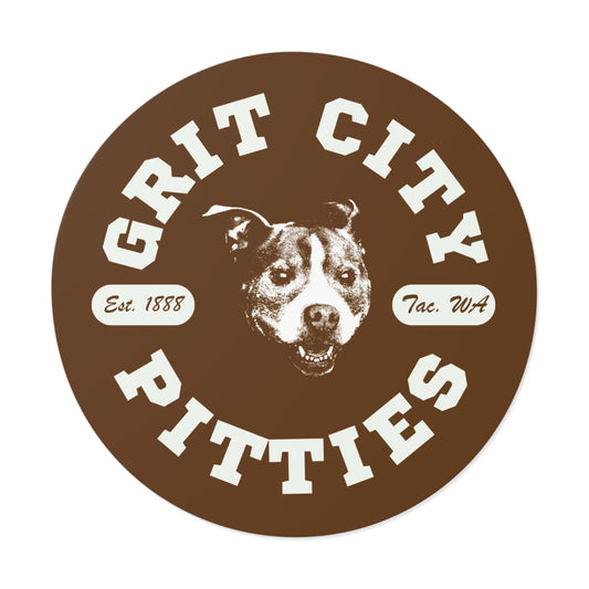 Grit City Pitties - Vinyl Stickers
