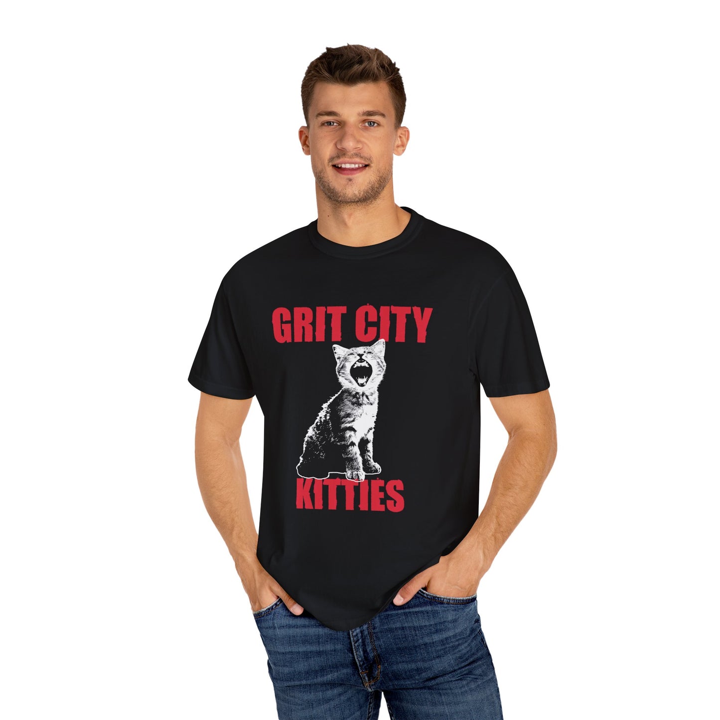 Grit City Kitties T-shirt