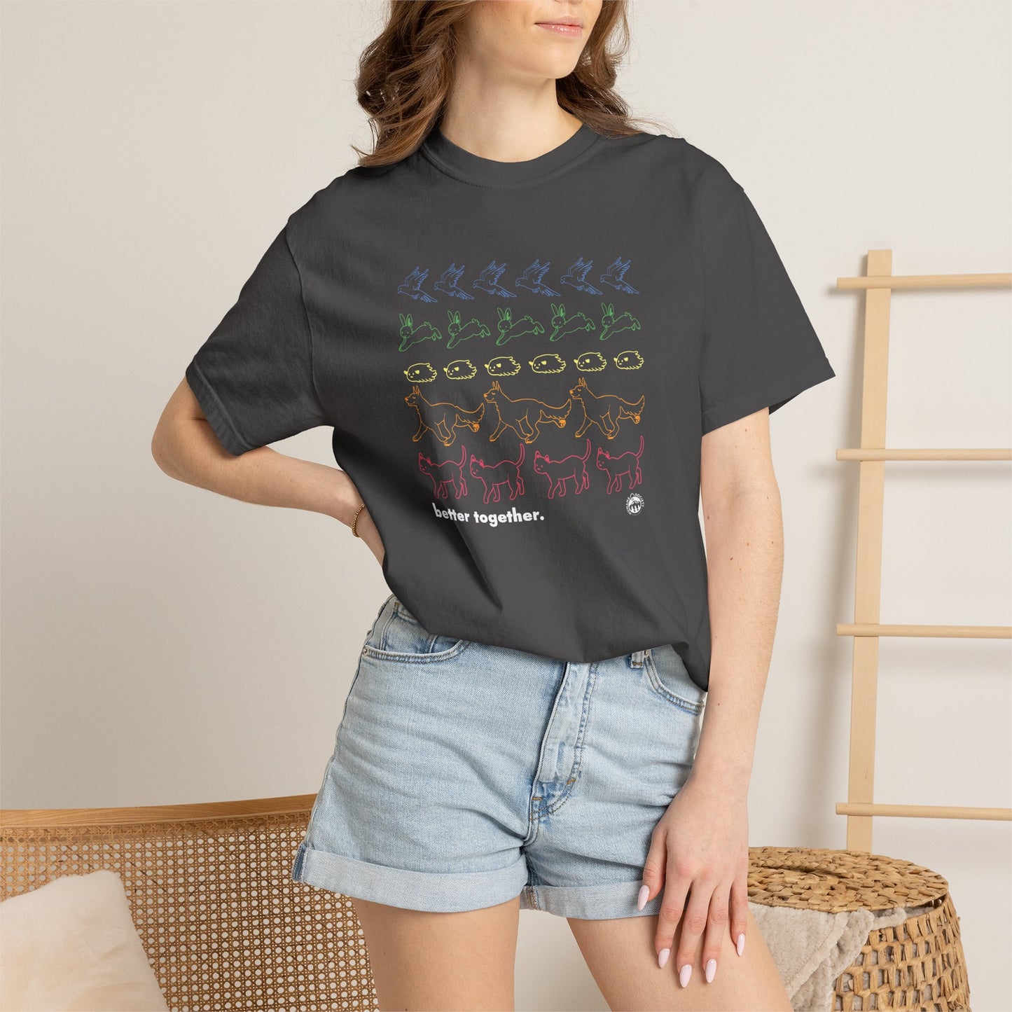 Better Together Black T-Shirt