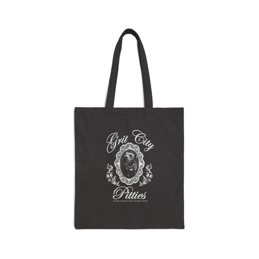 Grit City Pitties Canvas Tote Bag