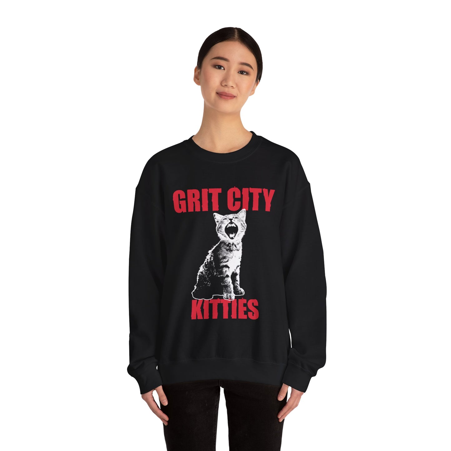 Grit City Kitties Crewneck Sweatshirt
