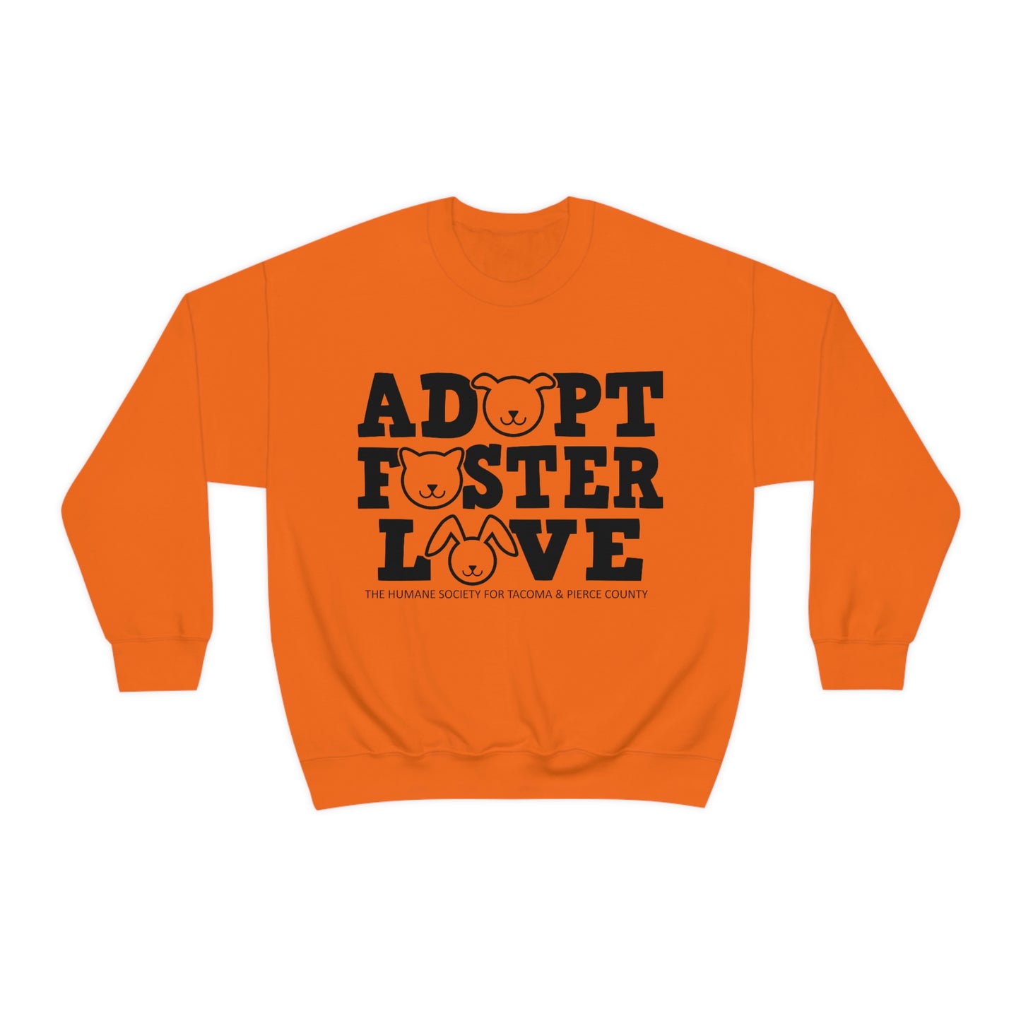 Adopt, Foster, Love Crewneck Sweatshirt