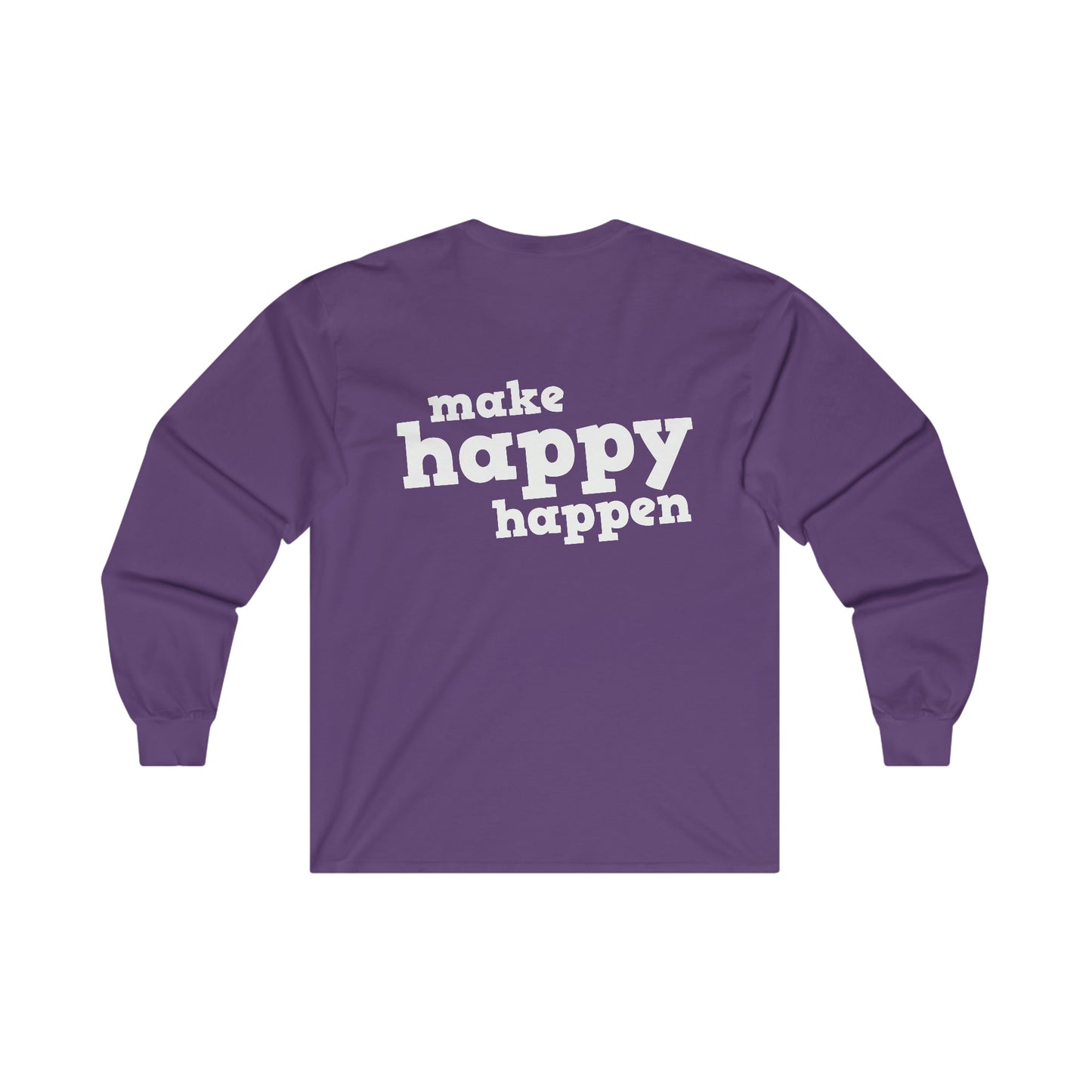 Make Happy Happen Long Sleeve Tee