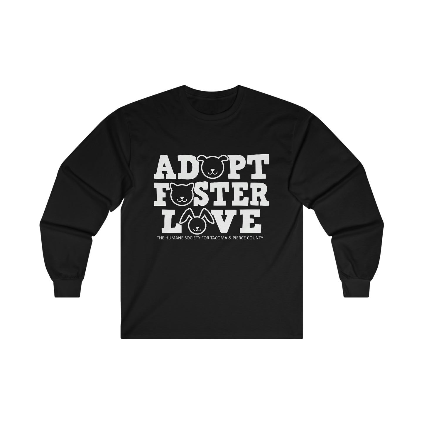 Adopt, Foster, Love Long Sleeve Tee